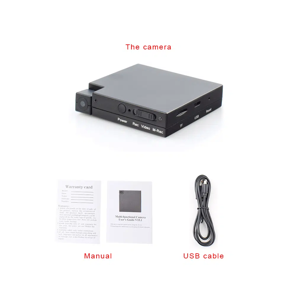 90度可轉動長時間持久攝影機