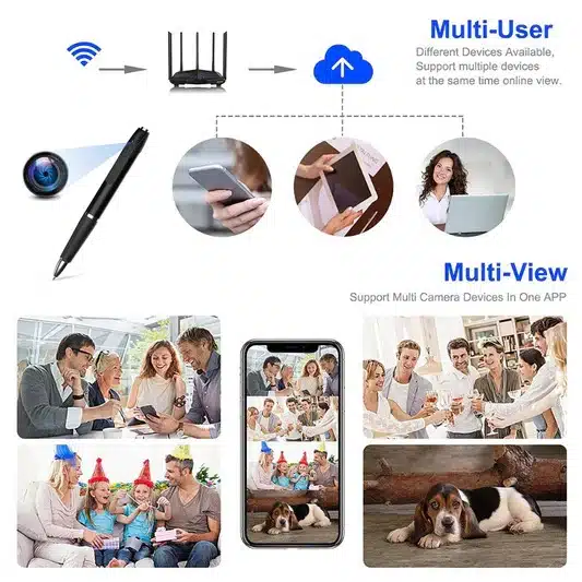 A57 WIFI攝影筆 【支援APP觀看】