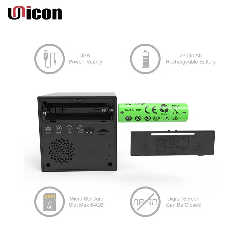 多功能喇叭時鐘攝影機